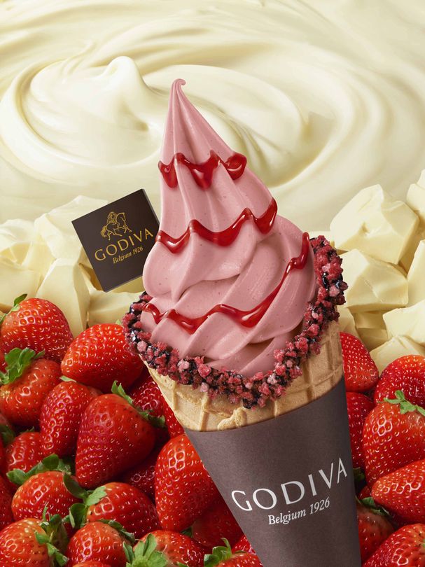 ソフトクリームストロベリー【イメージ】小