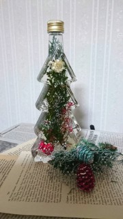 クリスマスハーバリウム作り 函館 蔦屋書店
